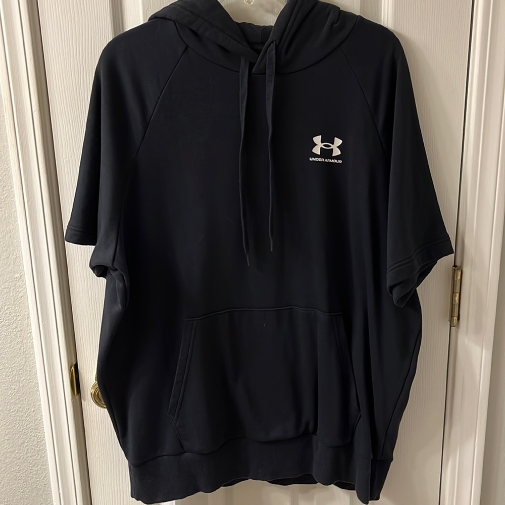 Under Armour short sleeve hoodie